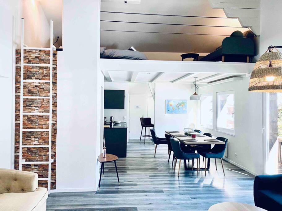 Unique Penthouse With Gallery And Mountain View Kandersteg Buitenkant foto