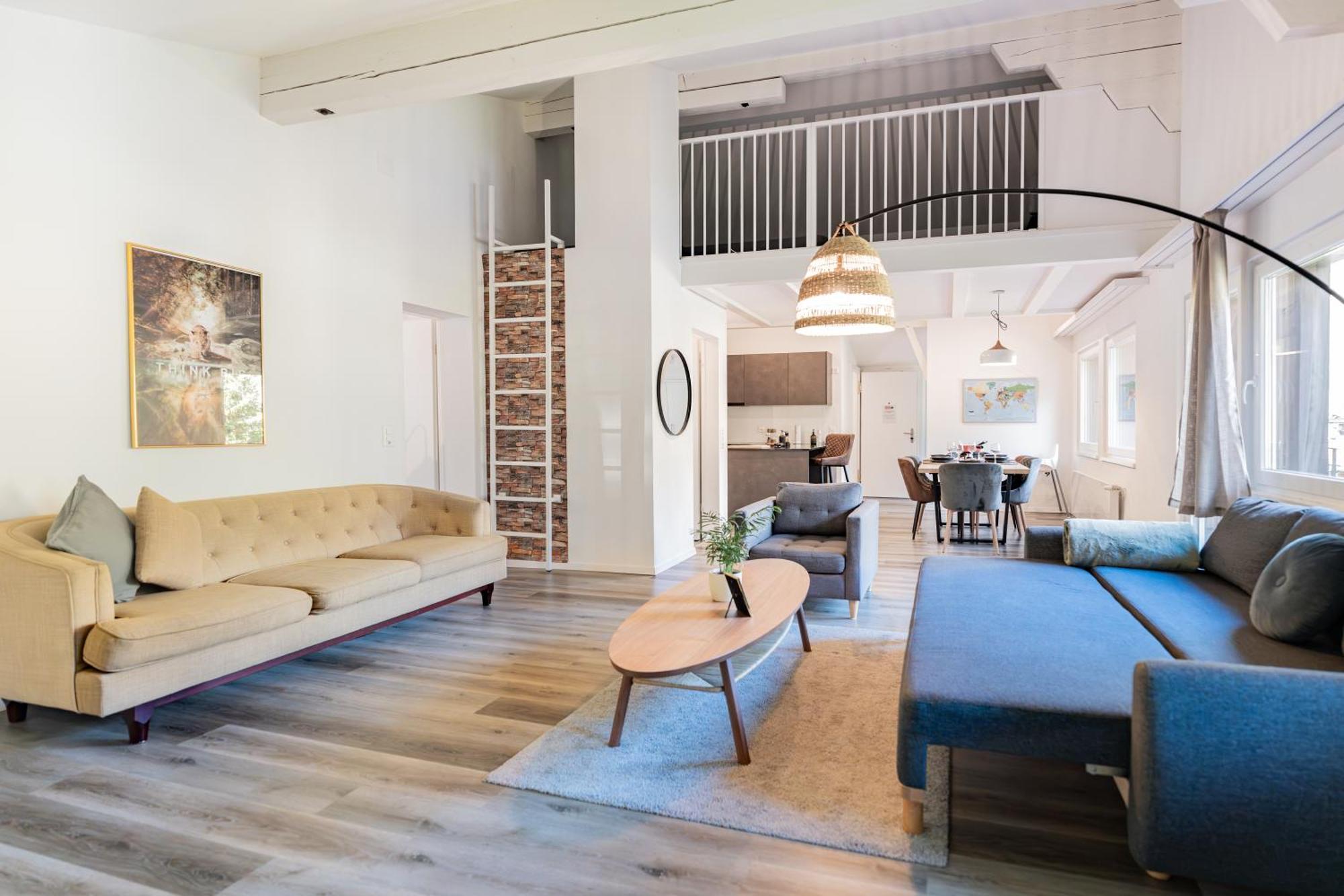 Unique Penthouse With Gallery And Mountain View Kandersteg Buitenkant foto