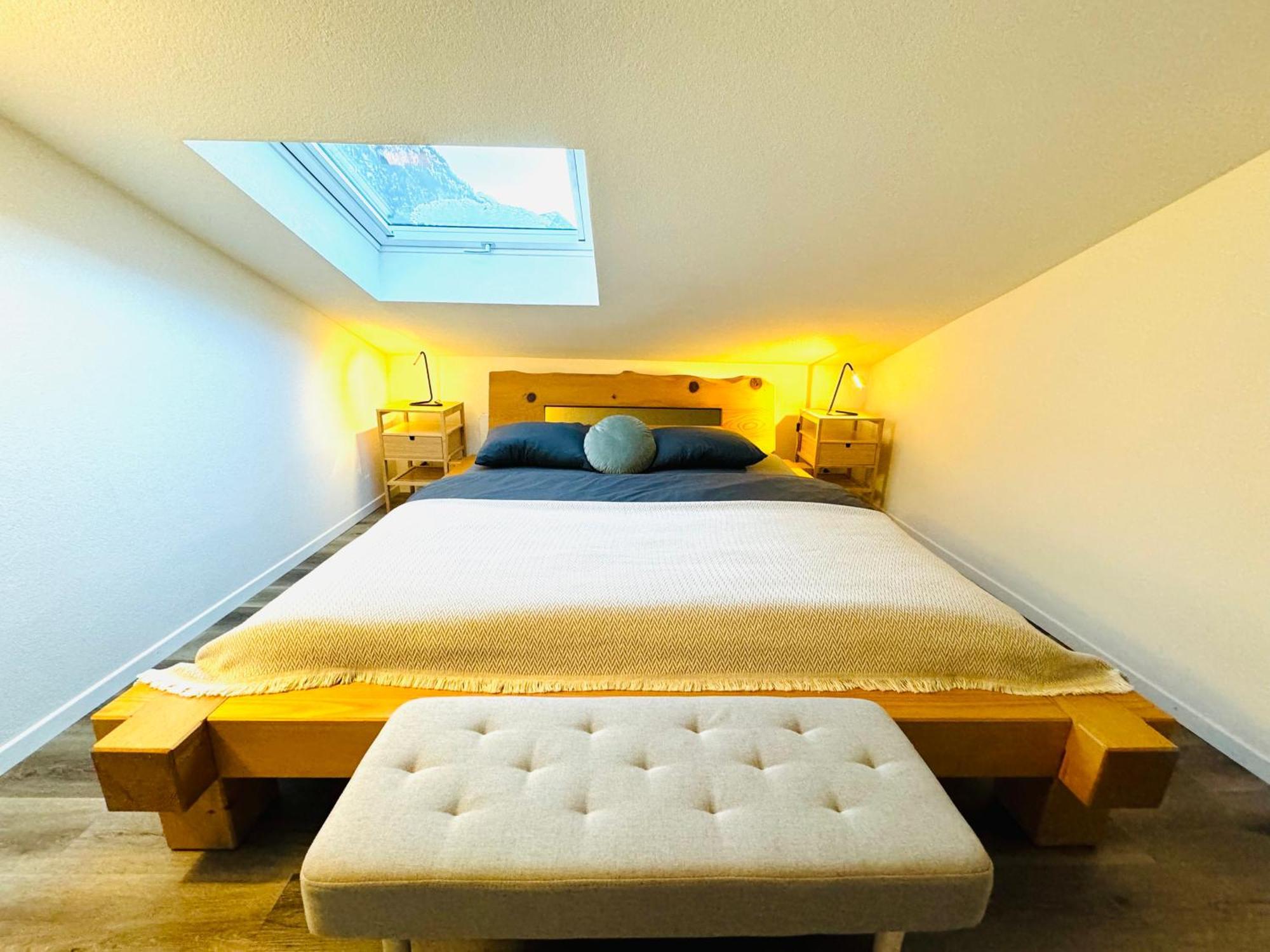 Unique Penthouse With Gallery And Mountain View Kandersteg Buitenkant foto